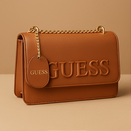 GUESS Light Brown Crossbody Bag