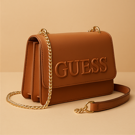 GUESS Light Brown Crossbody Bag