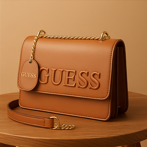 GUESS Light Brown Crossbody Bag